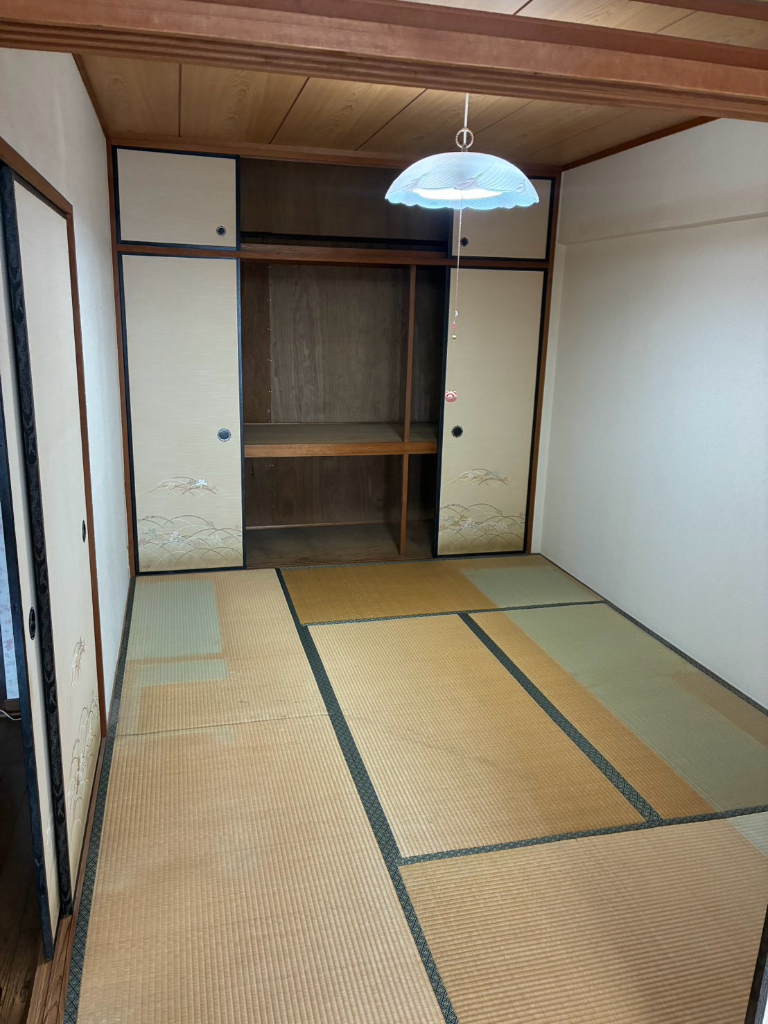 H・I様宅 整理後:畳のある部屋と押入れ